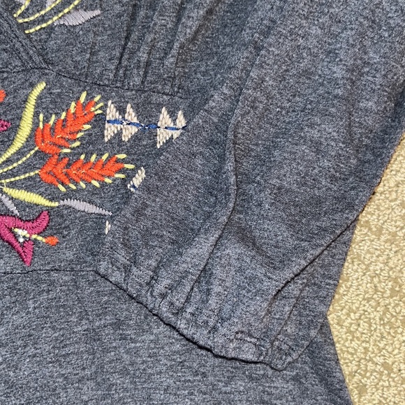 JWLA, Johnny was charcoal, gray cotton knee length dress EUC XS/S - Picture 8 of 11